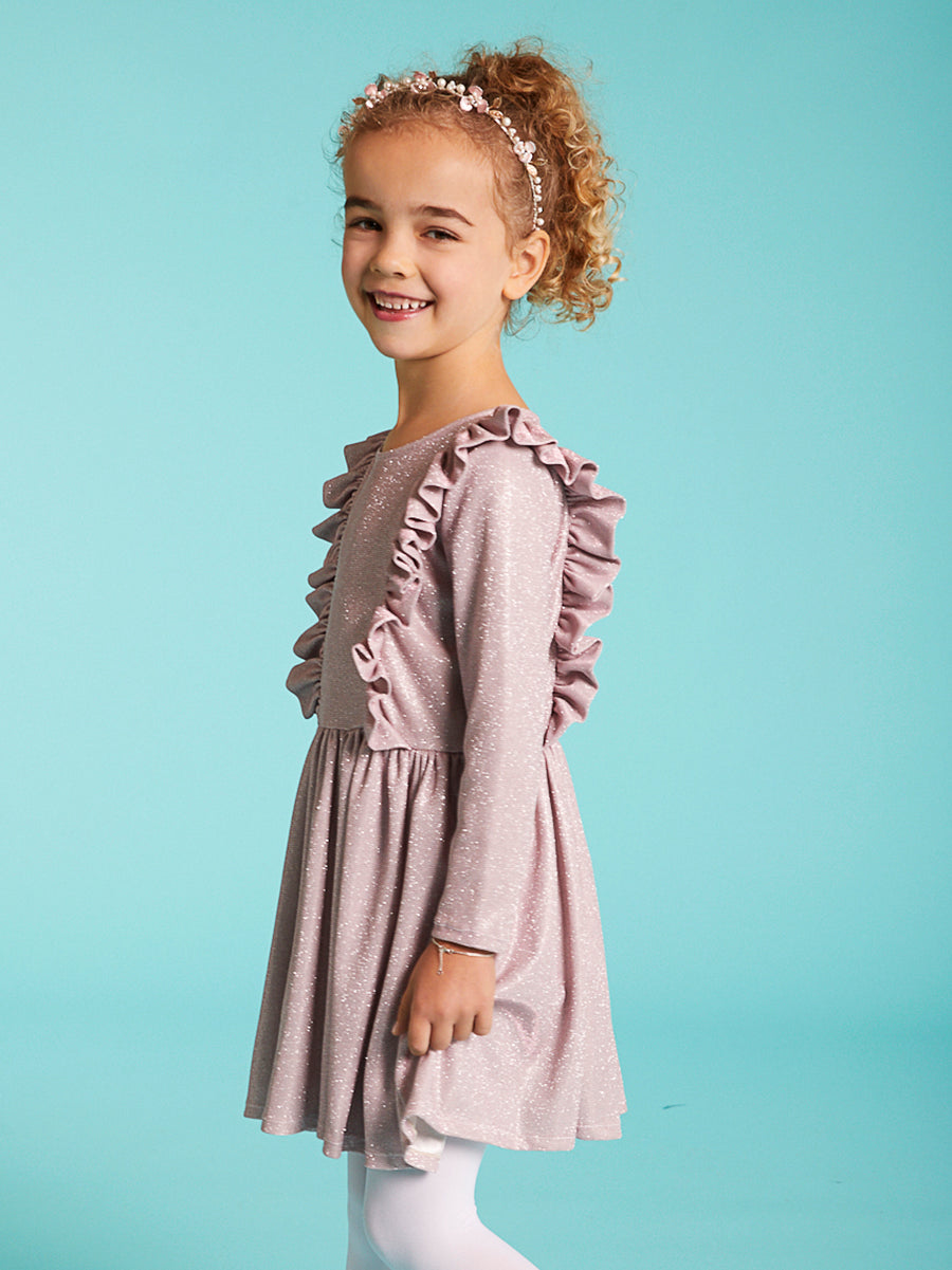 Shimmer Sparkle dress Pink