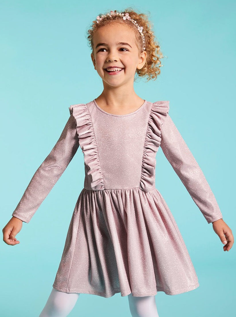 Shimmer Sparkle dress Pink