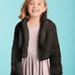Teddy Bear Black fur Coat Alt