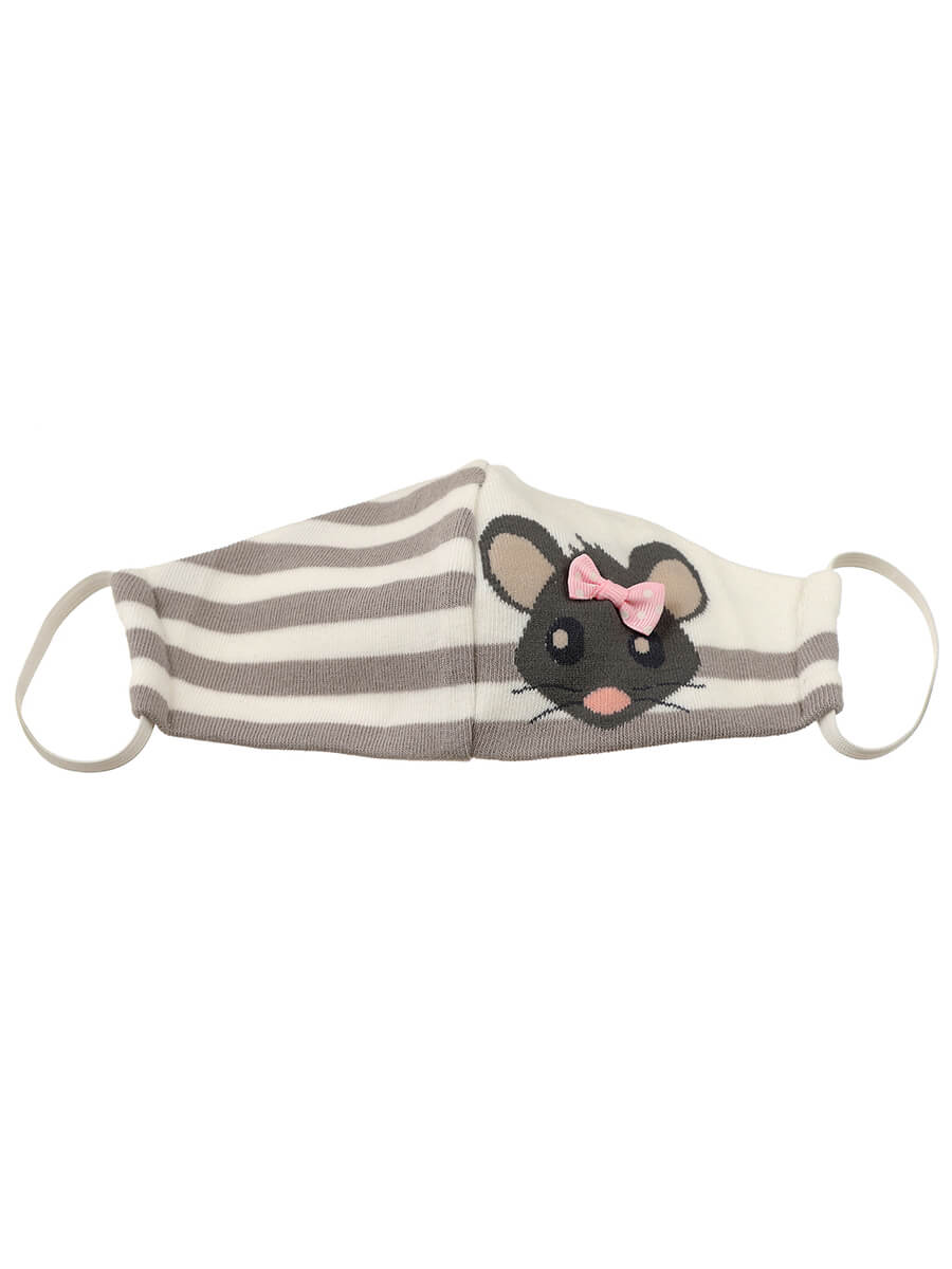 Gray White Stripe mouse