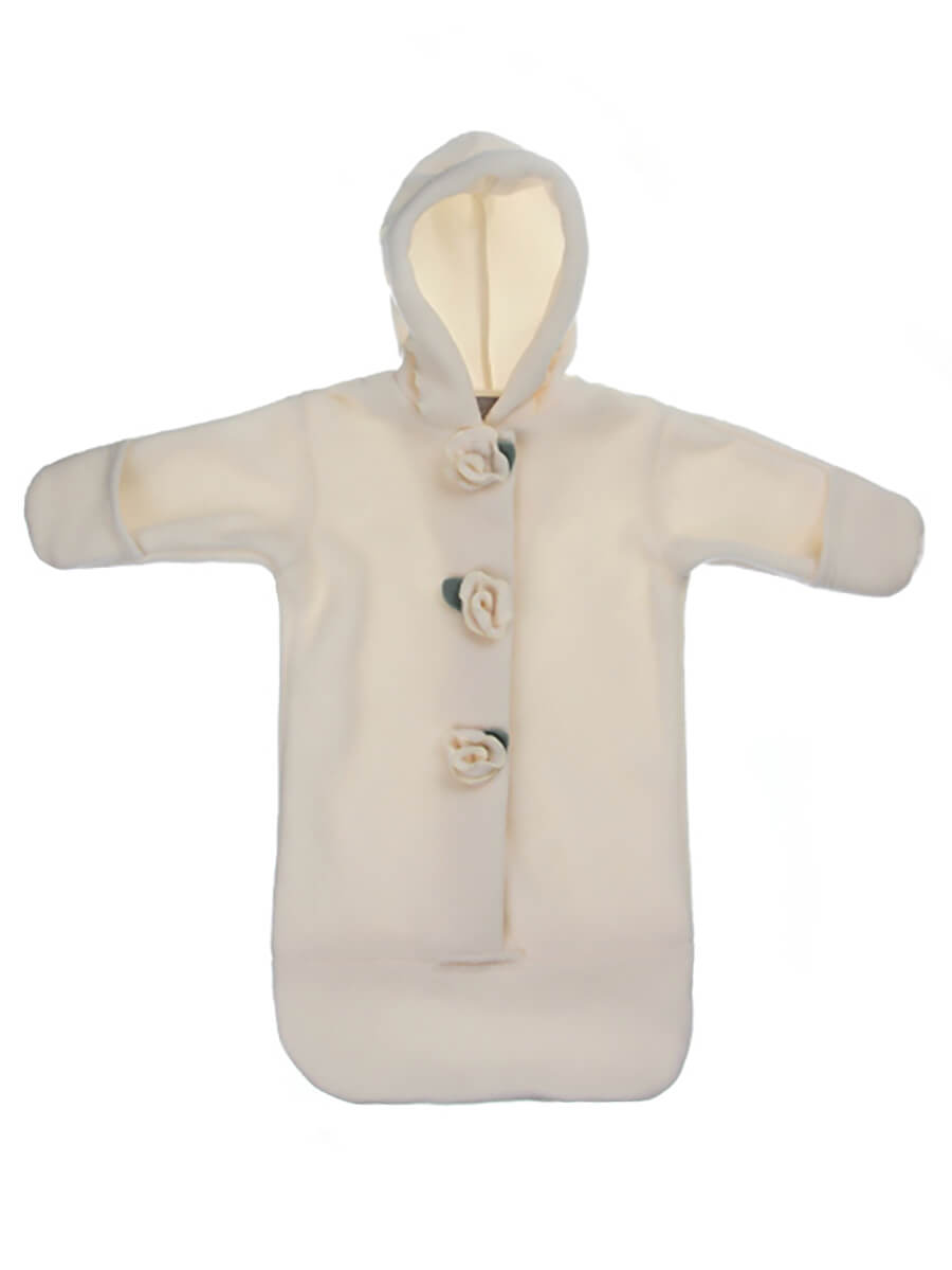Fleece Infant Bag Cream