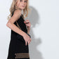 Tatum Grommet Black Jersey Dress for Girls