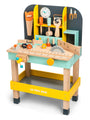 Wooden Toy Work Bench with Tools