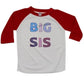 Girls Little Sister Raglan Tee for Baby & Toddler