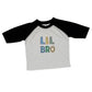 Big Bro Raglan White/Black T Shirt