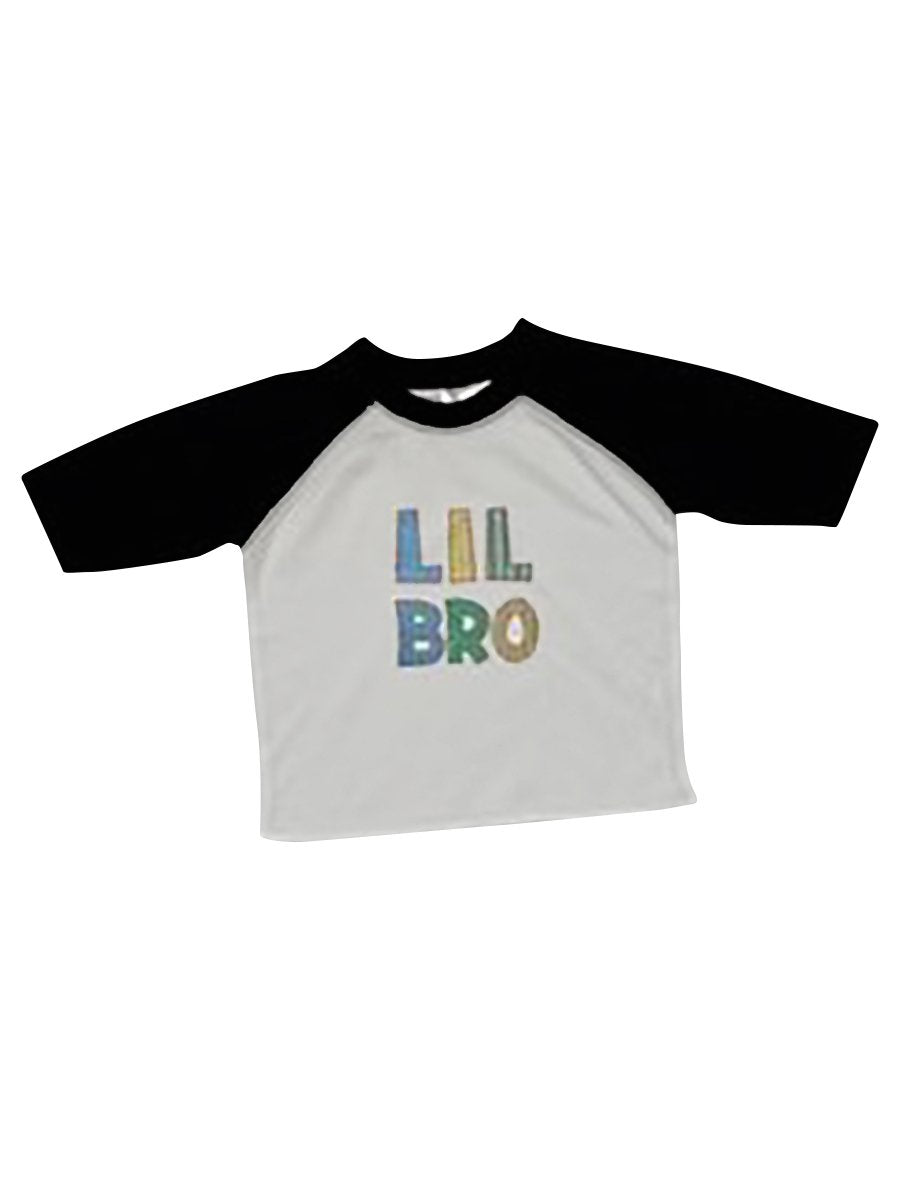 Big Bro Raglan White/Black T Shirt