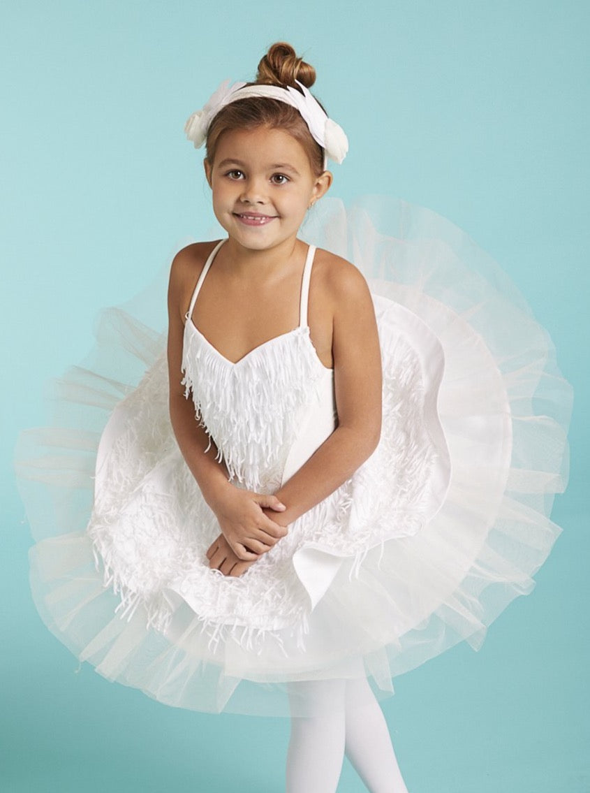 Ballerina tutu dress and headpiece