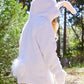 Bunny Rabbit Comfy Jacket with Mittens for Girls