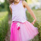 Girls Valentines Pink & Red Skirt