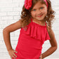 Pink Cabaret Perfect Bike Shorts for Girls Alt 2