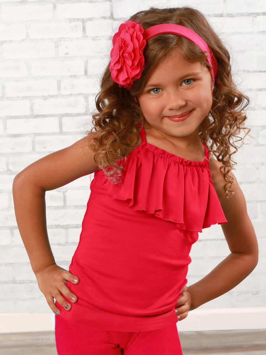 Pink Cabaret Perfect Bike Shorts for Girls Alt 2