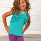 Striking Purple Perfect Bike Shorts for Girls