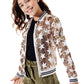 Girls Gold Star Sequin Jacket Alt 4