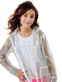 White Studded Tank for Girls