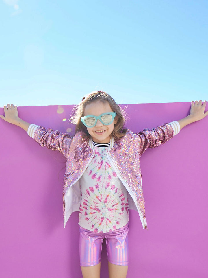 Starburst Tie-Dye Tank for Girls