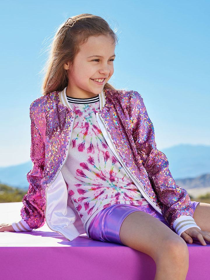 Starburst Tie-Dye Tank for Girls