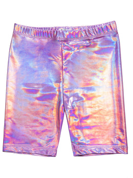 Pink Shimmer Bike Shorts for Girls – Chasing Fireflies