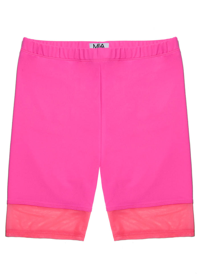 Girls Neon Pink Short Alt 1