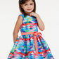Girls Mermaid Scallop Party Dress Alt 3