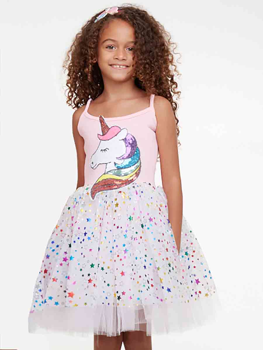 Girls Unicorn Dress