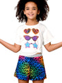 Animal Print Shorts for Girls