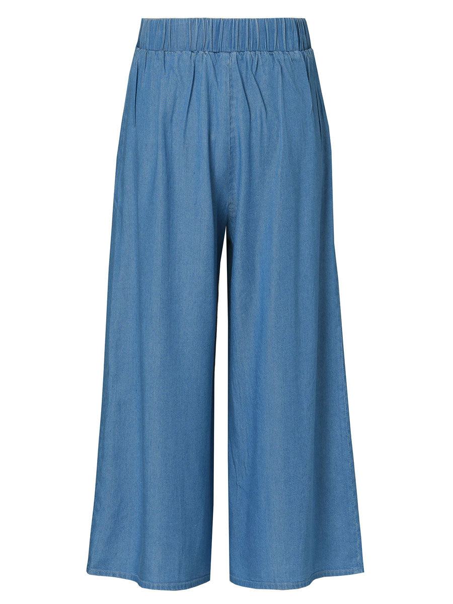 Chambray Split Culottes for Girls – Chasing Fireflies