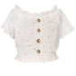 Eyelet White Top Alt