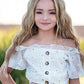 Eyelet White Top