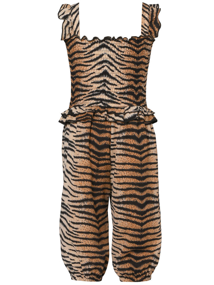 Girls Zebra Print Jumper Alt 2