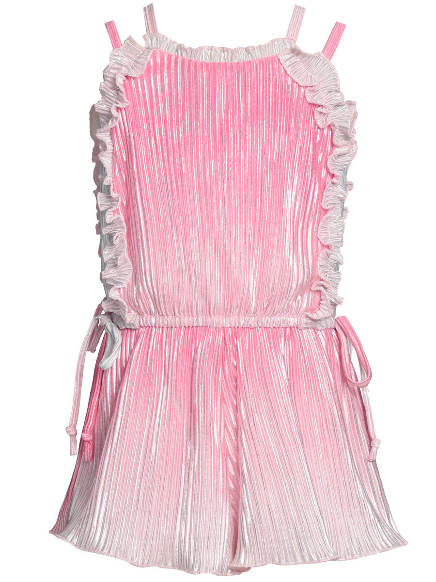 Girls Pink Romper Alt 1