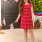 Ruffle Collar Dress Alt 1