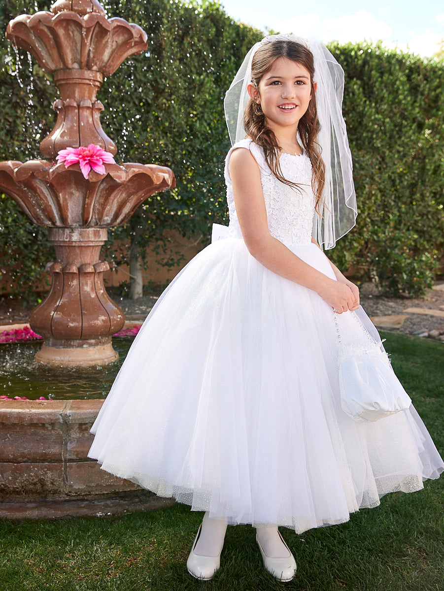 White Communion / Flower Girl Dress Alt 2