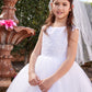 White Communion / Flower Girl Dress Alt 4