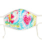 Girls Heart Tye Dye Mask Alt