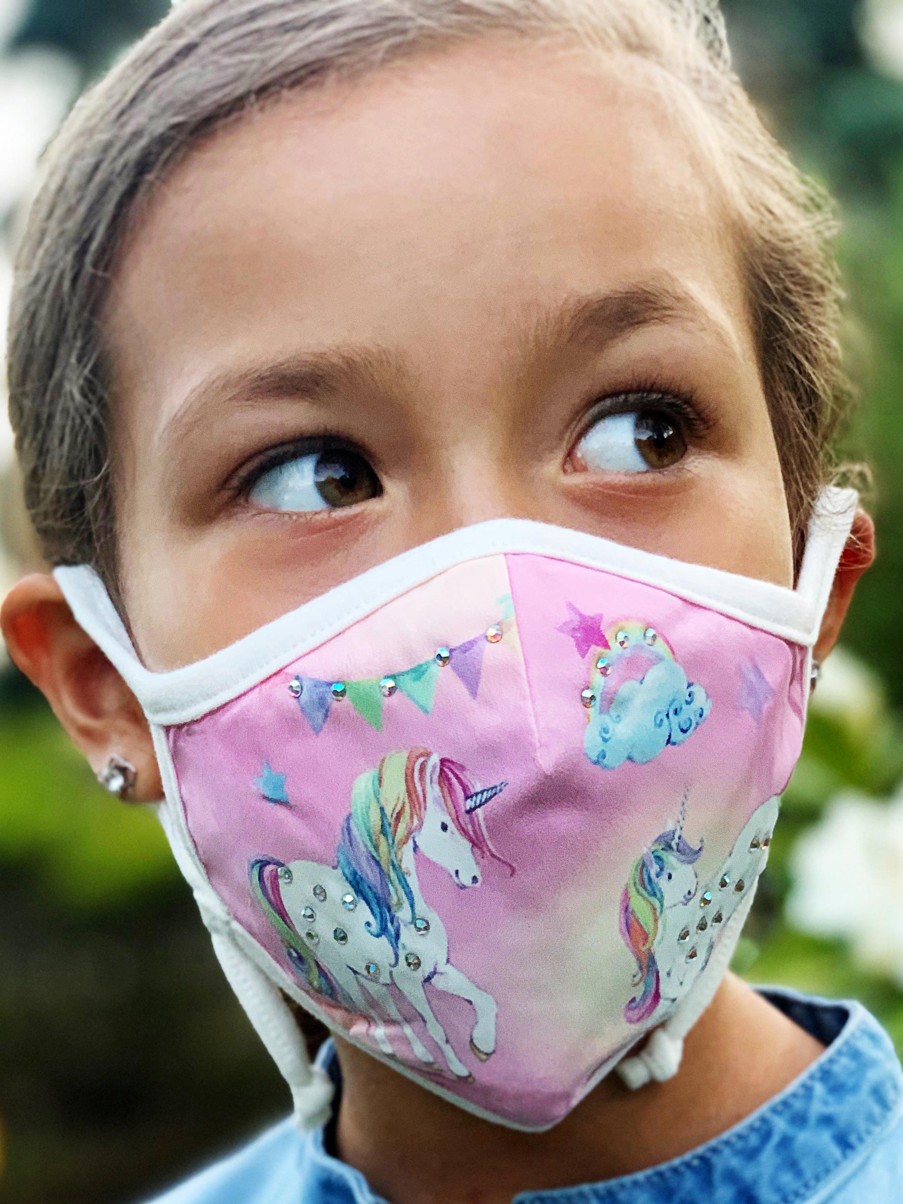 Girls Unicorn Mask