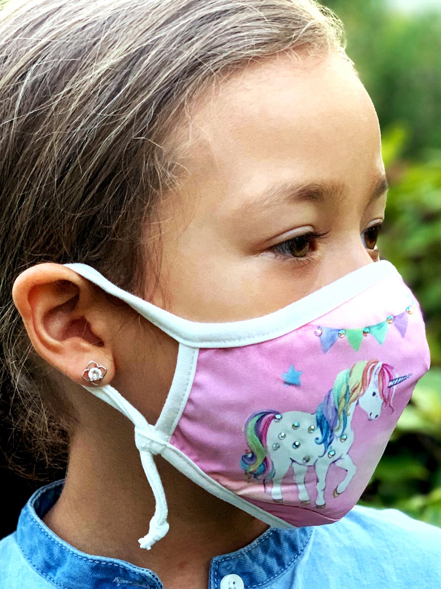 Girls Unicorn Mask Alt 1