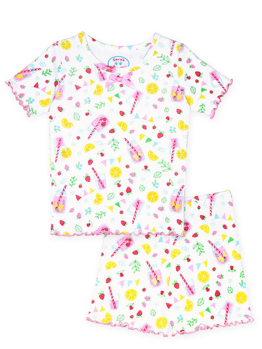 Pink Lemonade Short Set PJ's