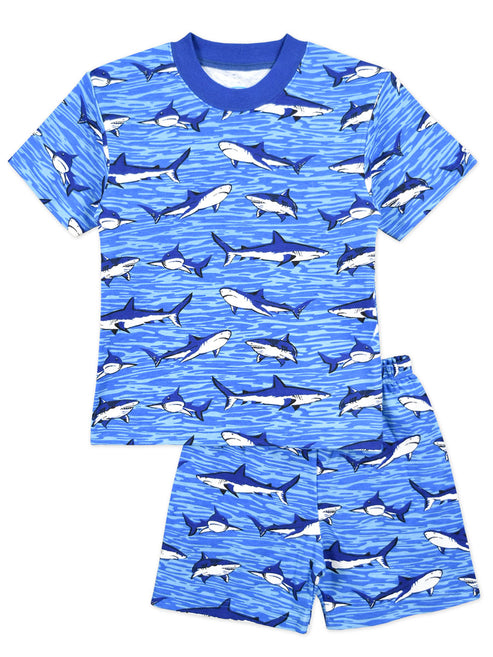 Boys Short Sleeve Pajamas