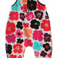 Bright Abstract Floral Knit Jumpsuit Front