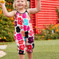 Bright Abstract Floral Knit Jumpsuit Alt 2