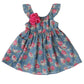 Chambray Rose Dress Front