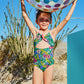 Luana Flora One Piece Bathing Suit for Girls