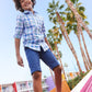 Boys Bermuda Insignia Blue Short