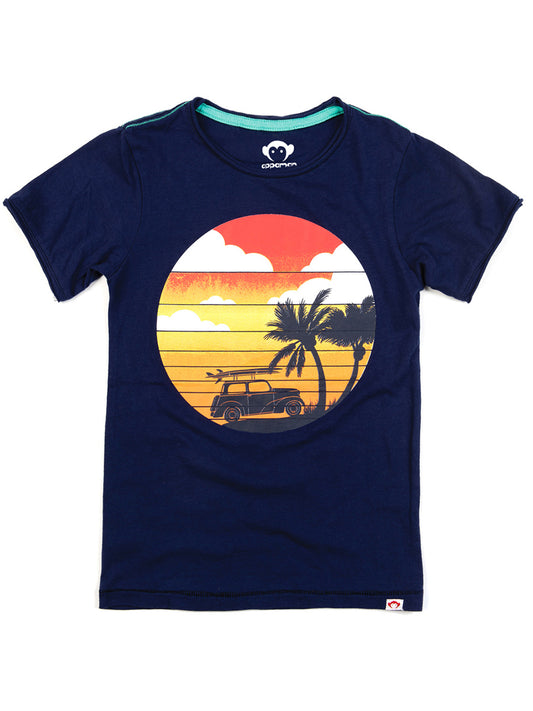 Graphic Short Sleeve Tee Surf Life Alt