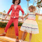 Boys 2 Piece Poppy Red Mod Suit Alt 5
