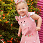 Bunny Rabbit Dusky Pink Dress for Toddlers