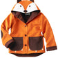 Fox Jacket, Orange Moleskin Front