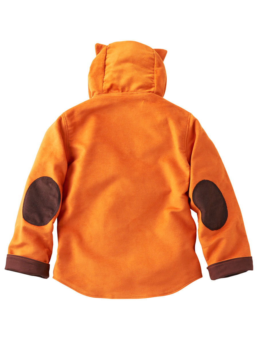 Fox Jacket, Orange Moleskin Back