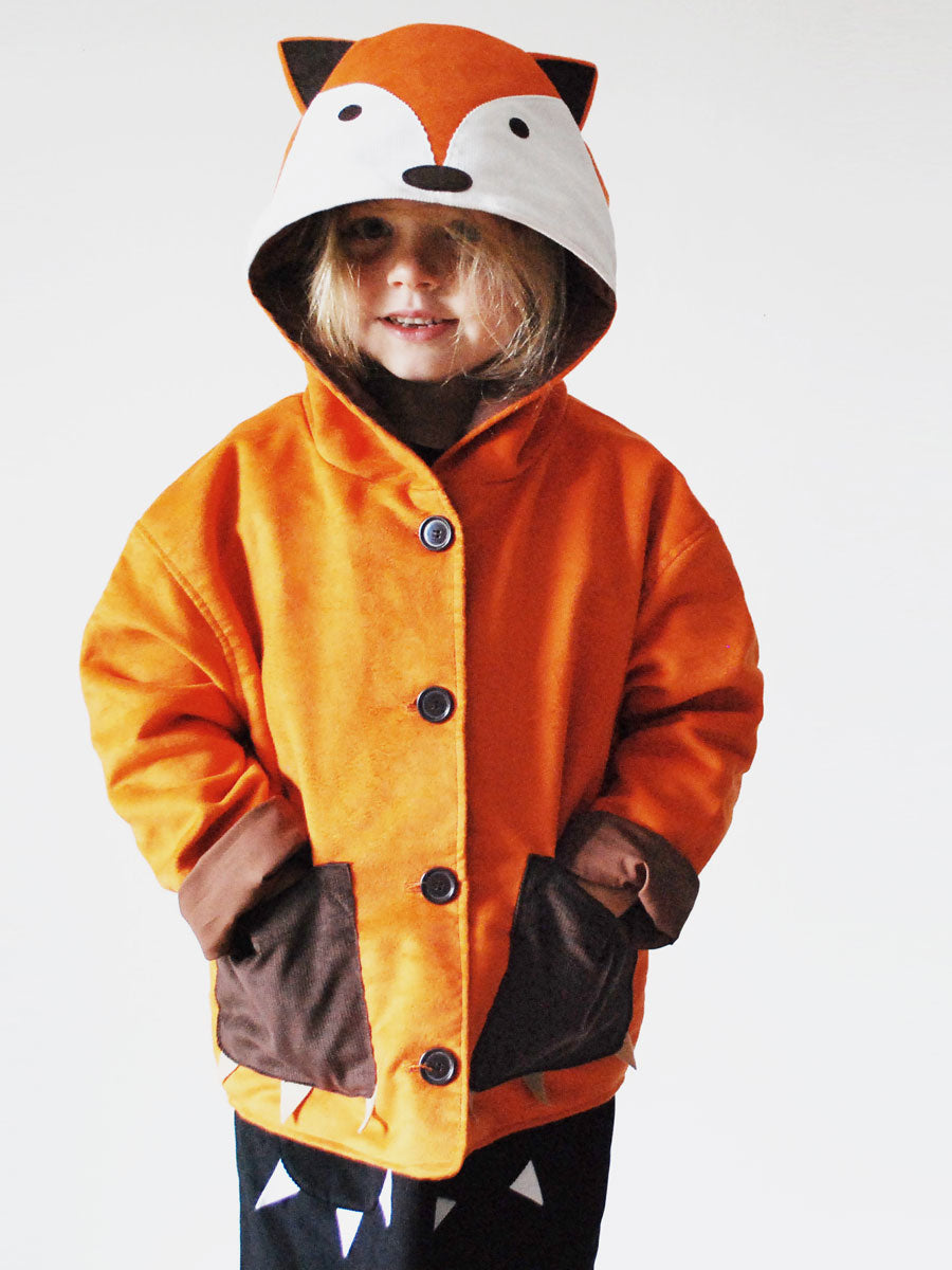 Fox Jacket, Orange Moleskin
