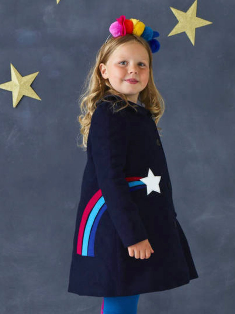 Stargazer Coat, Navy Moleskin Alt 1